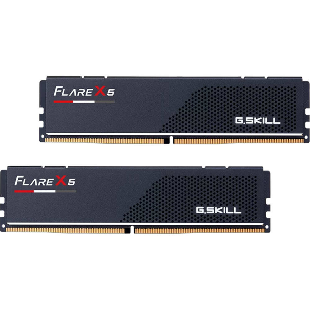 G.SKILL FLARE X5 32GB (16GB x2) DDR5 6000MT/s CL36 Memory Kit - Black - F5-6000J3636F16GX2-FX5